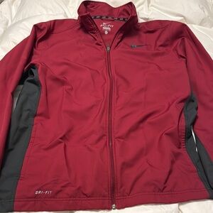 Nike Men's Red Dri-FIT Jacket